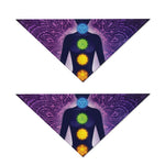 Seven Chakras Mandala Print Dog Bandana