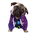 Seven Chakras Mandala Print Dog Zip Up Hoodie
