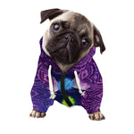 Seven Chakras Mandala Print Dog Zip Up Hoodie