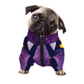 Seven Chakras Mandala Print Dog Zip Up Jacket
