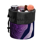Seven Chakras Mandala Print Drawstring Makeup Bag