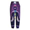 Seven Chakras Mandala Print Fleece Lined Knit Pants