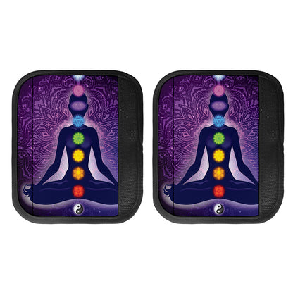 Seven Chakras Mandala Print Handle Covers