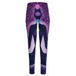 Seven Chakras Mandala Print High-Waisted Pocket Leggings