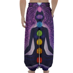 Seven Chakras Mandala Print Lantern Pants