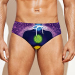 Seven Chakras Mandala Print Men's Swim Briefs