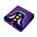 Seven Chakras Mandala Print Outdoor Seat Cushion Cover