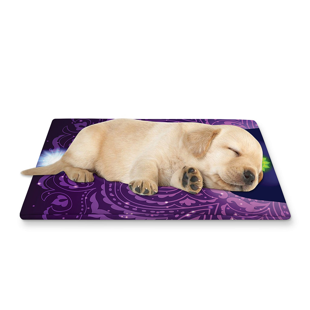Seven Chakras Mandala Print Pet Cooling Mat Cover