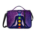Seven Chakras Mandala Print Shoulder Strap Bible Bag