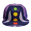 Seven Chakras Mandala Print Snapback Cap