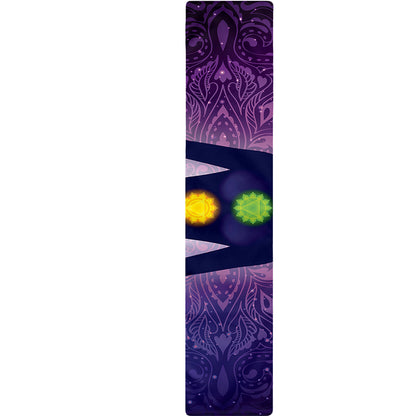 Seven Chakras Mandala Print Table Runner