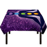 Seven Chakras Mandala Print Tablecloth