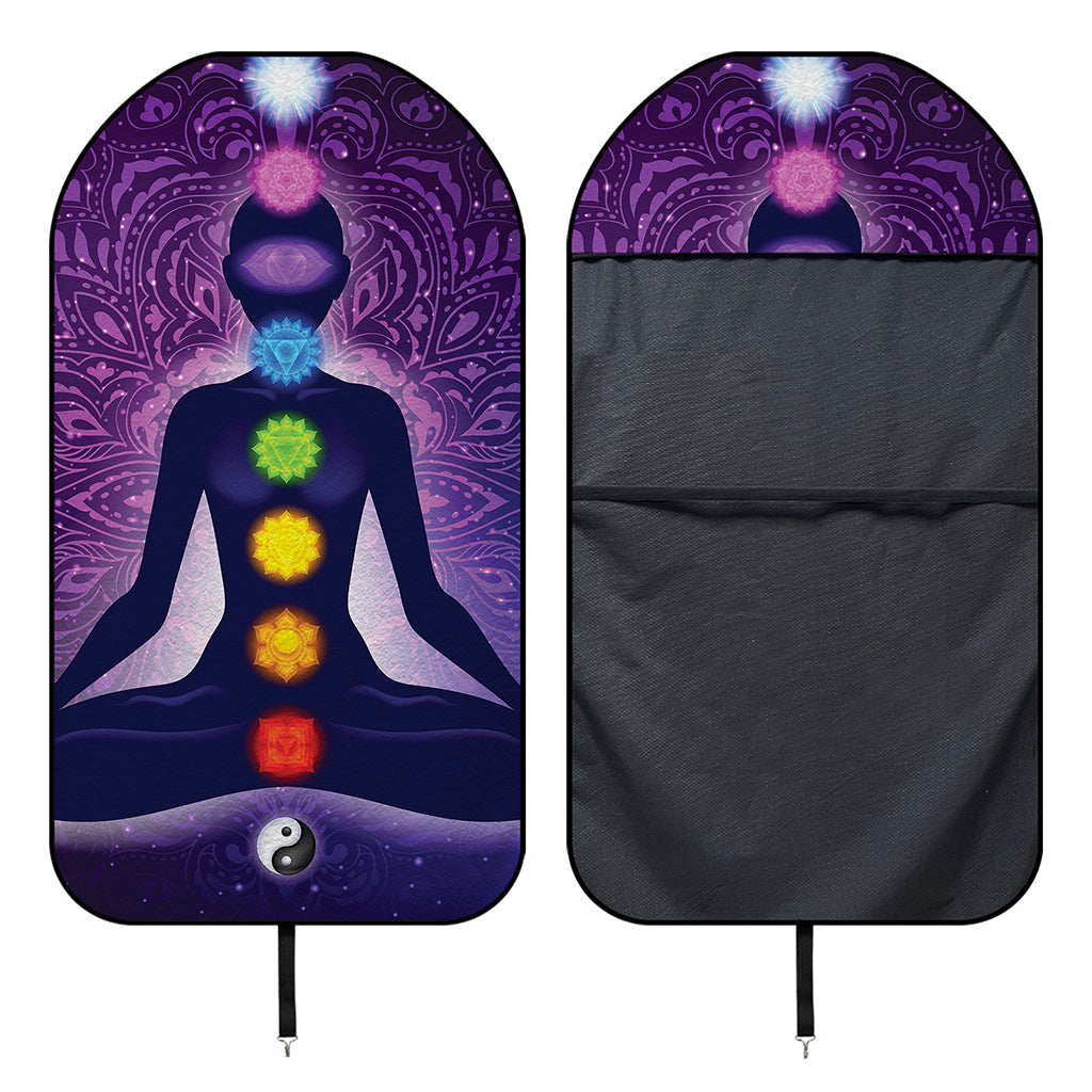 Seven Chakras Mandala Print Waterproof Car Seat Cover