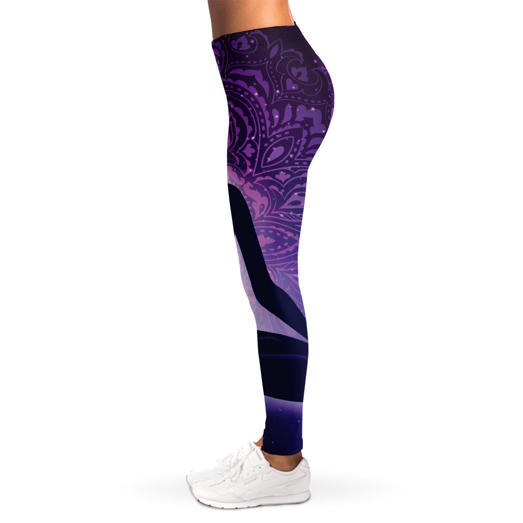 Seven Chakras Mandala Print Women's Leggings