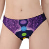 Seven Chakras Mandala Print Women's Panties