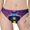 Seven Chakras Mandala Print Women's Thong