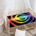 Seven Chakras Rainbow Of Life Print Baby Crib Sheet