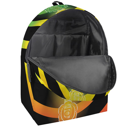 Seven Chakras Rainbow Of Life Print Backpack