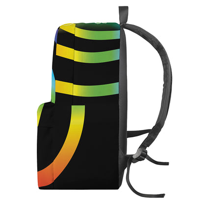 Seven Chakras Rainbow Of Life Print Backpack