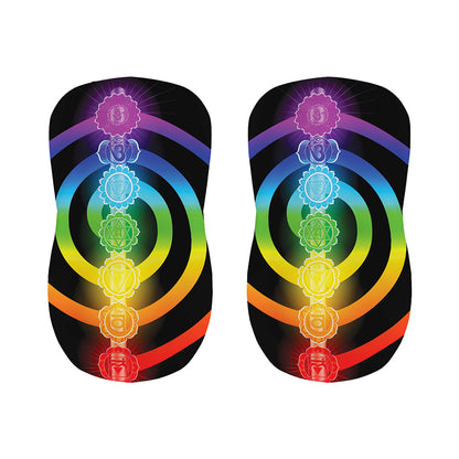 Seven Chakras Rainbow Of Life Print Bar Stool Covers