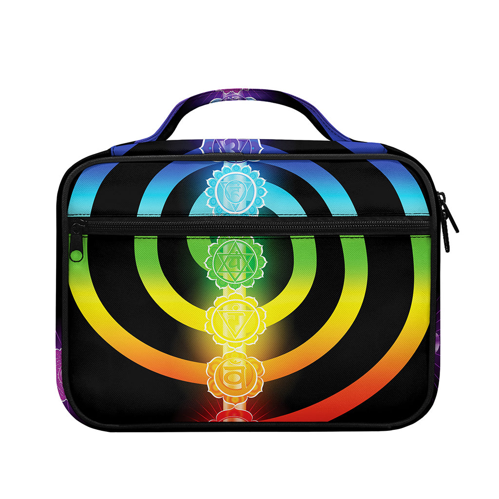 Seven Chakras Rainbow Of Life Print Briefcase Bible Bag