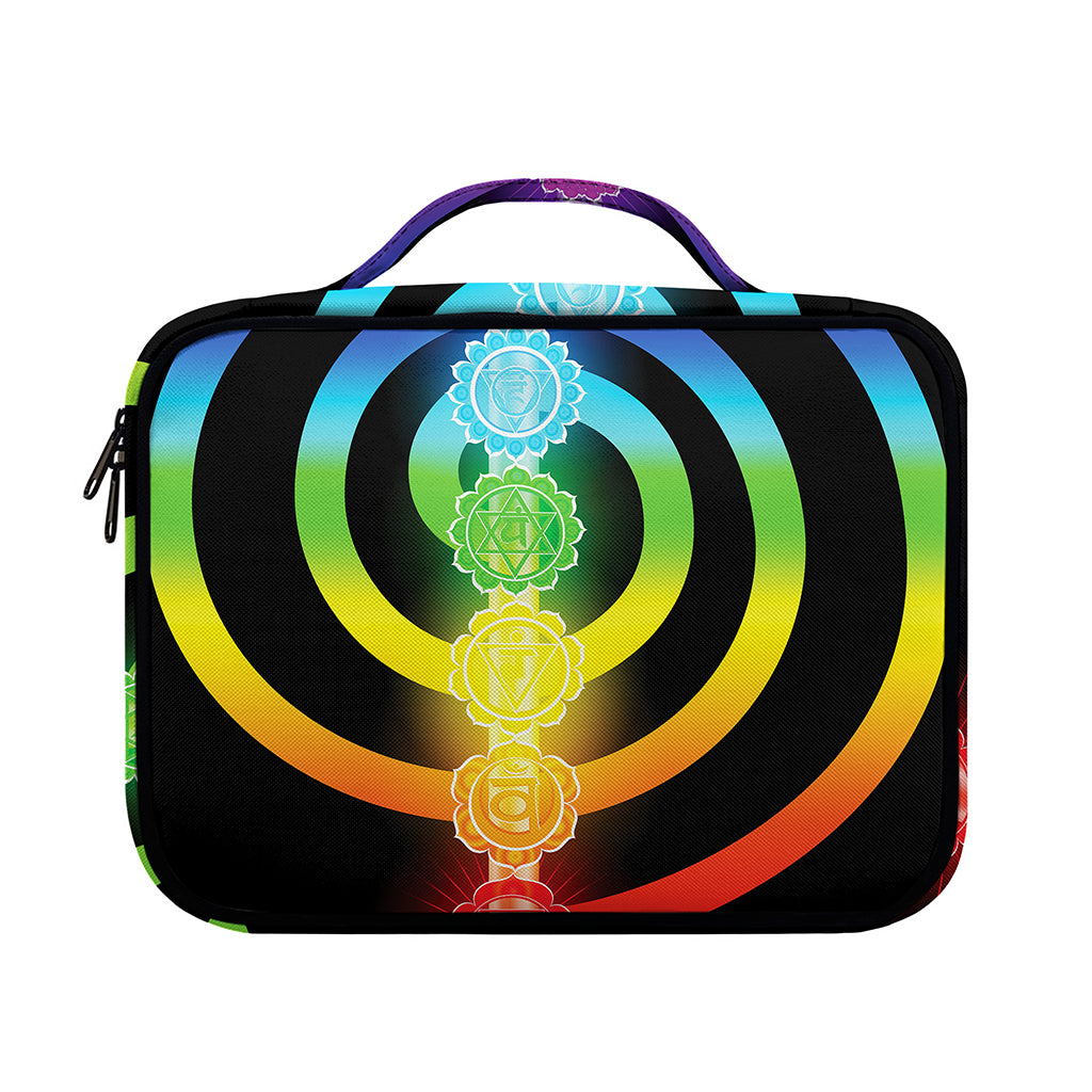 Seven Chakras Rainbow Of Life Print Briefcase Bible Bag
