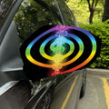 Seven Chakras Rainbow Of Life Print Car Side Mirror Covers