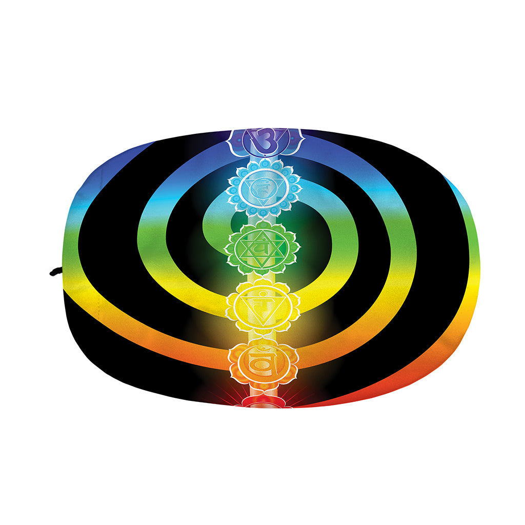 Seven Chakras Rainbow Of Life Print Car Side Mirror Covers