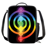 Seven Chakras Rainbow Of Life Print Crossbody Lunch Bag