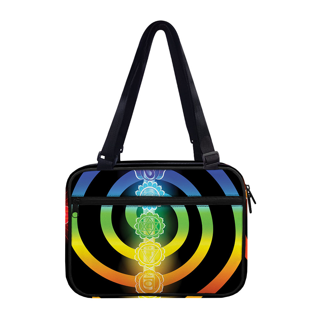 Seven Chakras Rainbow Of Life Print Double Strap Bible Bag