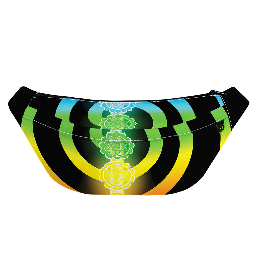 Seven Chakras Rainbow Of Life Print Fanny Pack