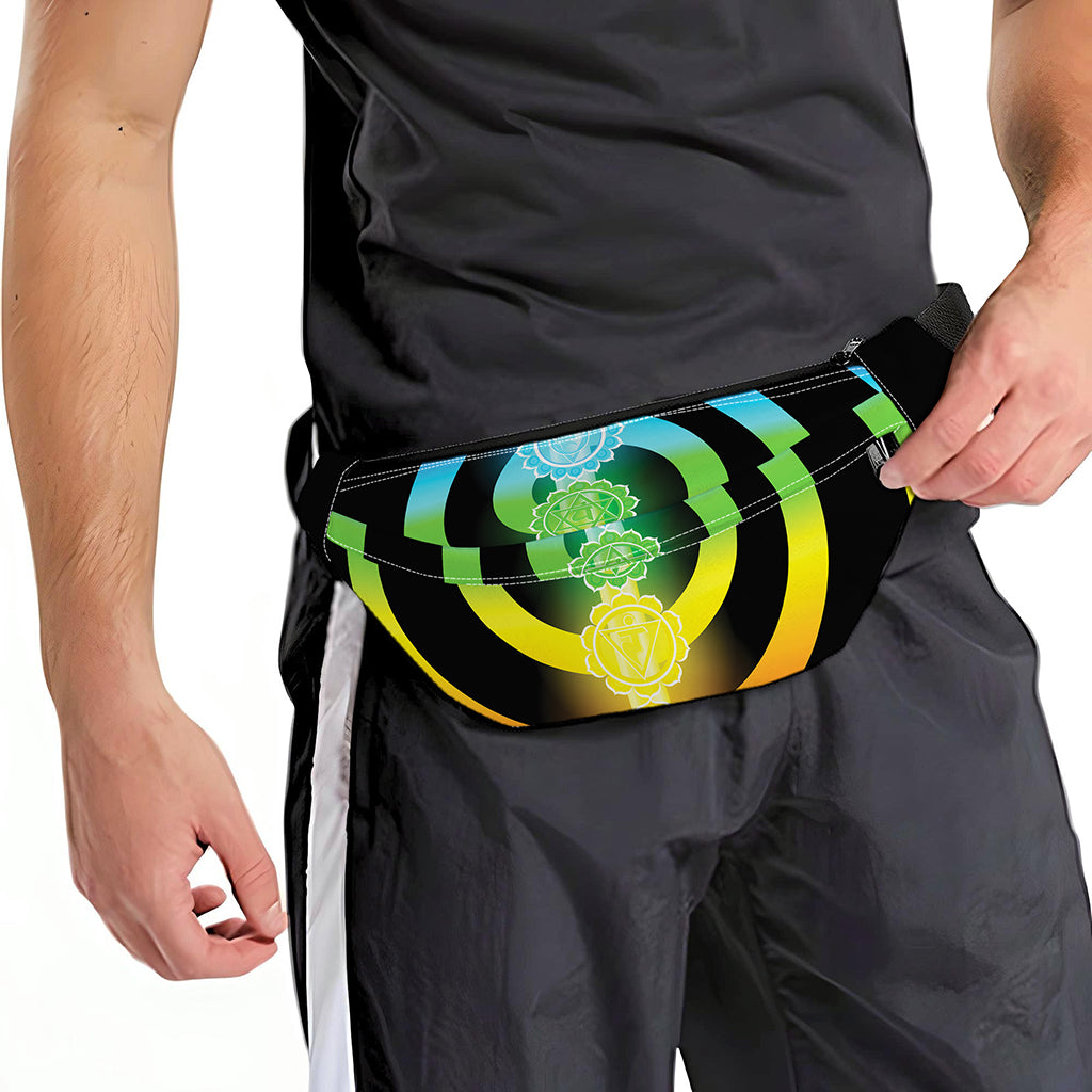 Seven Chakras Rainbow Of Life Print Fanny Pack