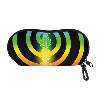 Seven Chakras Rainbow Of Life Print Glasses Case