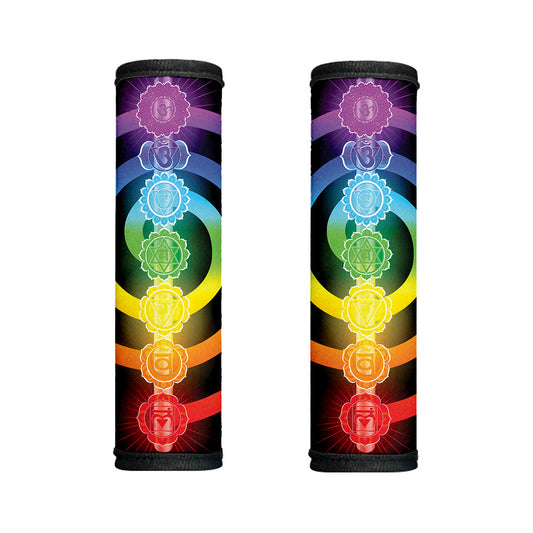 Seven Chakras Rainbow Of Life Print Handle Covers
