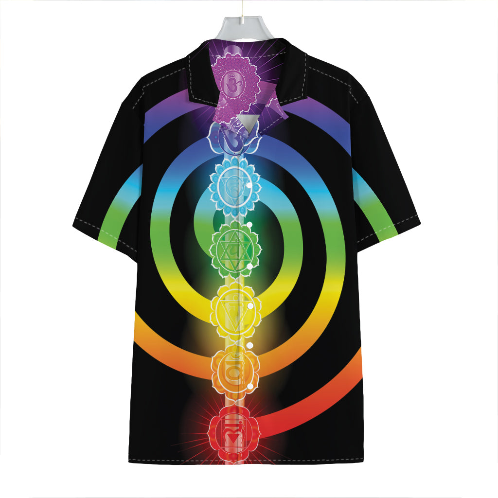 Seven Chakras Rainbow Of Life Print Hawaiian Shirt