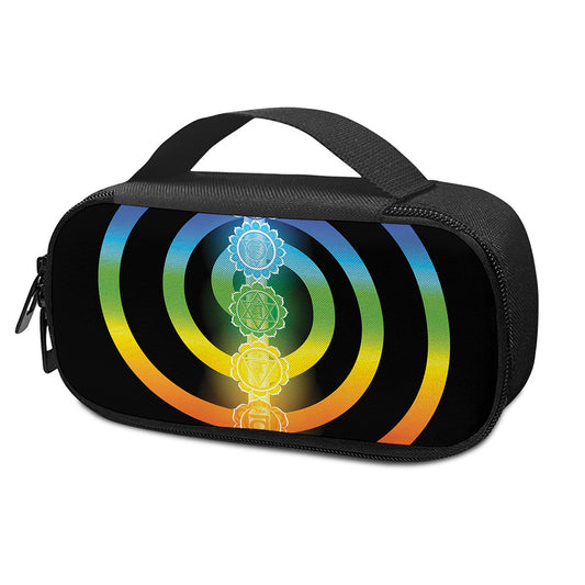 Seven Chakras Rainbow Of Life Print Insulin Cooler Travel Case