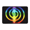 Seven Chakras Rainbow Of Life Print Kitchen Mat