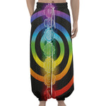 Seven Chakras Rainbow Of Life Print Lantern Pants