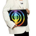 Seven Chakras Rainbow Of Life Print Laptop Sleeve