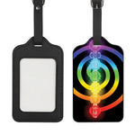 Seven Chakras Rainbow Of Life Print Luggage Tag