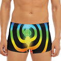 Seven Chakras Rainbow Of Life Print Men's Short Boxer Briefs