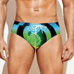 Seven Chakras Rainbow Of Life Print Men's Swim Briefs
