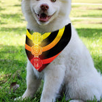 Seven Chakras Rainbow Of Life Print Over The Collar Dog Bandana
