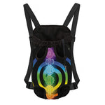 Seven Chakras Rainbow Of Life Print Pet Carrier Backpack