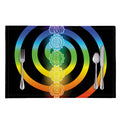 Seven Chakras Rainbow Of Life Print Placemat