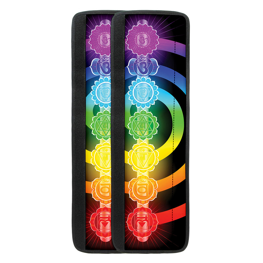 Seven Chakras Rainbow Of Life Print Refrigerator Handle Covers