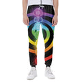 Seven Chakras Rainbow Of Life Print Joggers