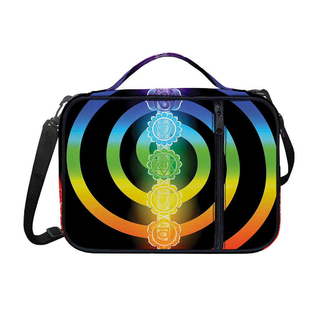 Seven Chakras Rainbow Of Life Print Shoulder Strap Bible Bag