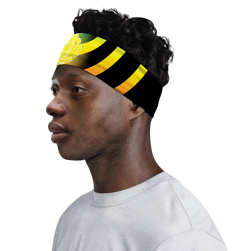 Seven Chakras Rainbow Of Life Print Sports Headband