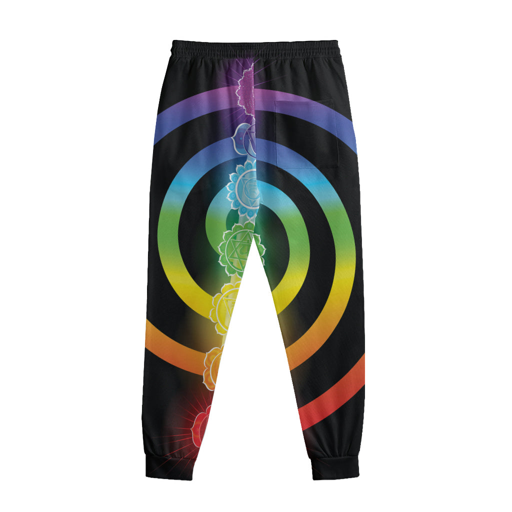 Seven Chakras Rainbow Of Life Print Sweatpants
